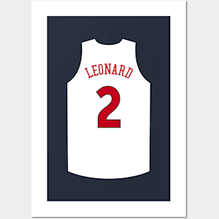 Kawhi Leonard Toronto Jersey Qiangy Posters and Art